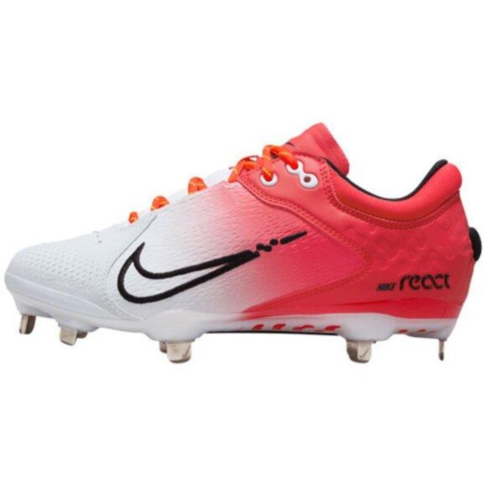 NWT Nike Women's Hyperdiamond 4 Elite Metal Fastpitch Softball Cleats - Picture 4 of 8